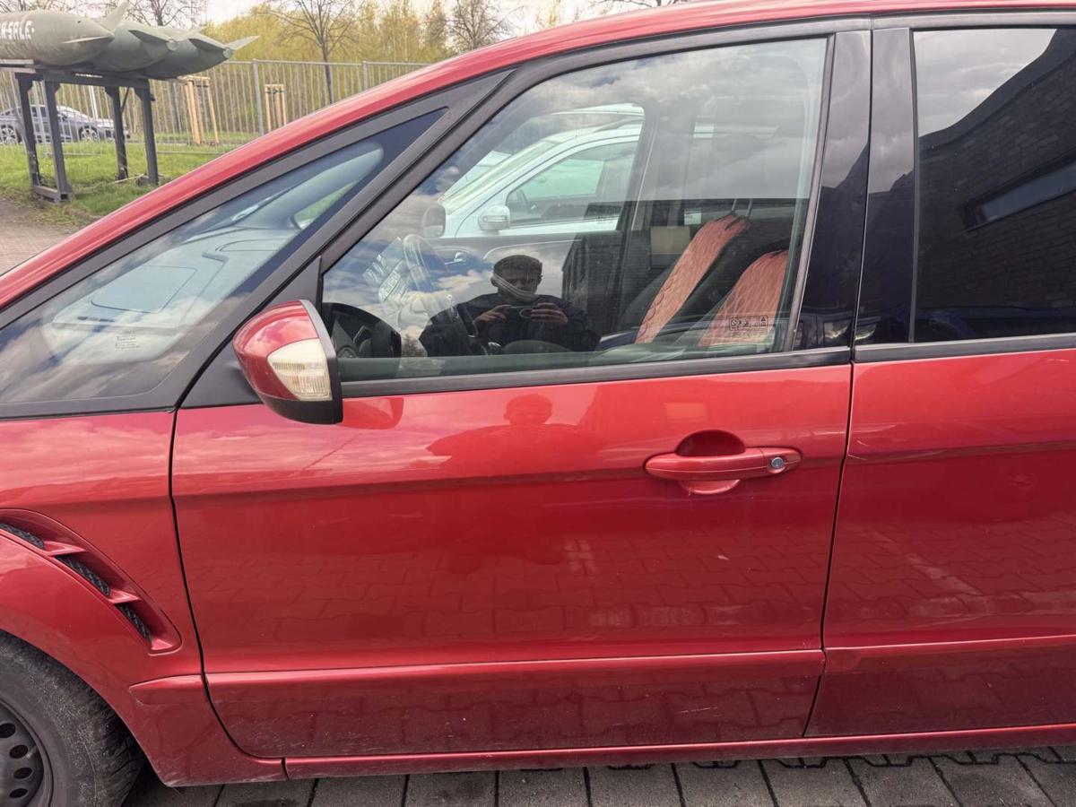 Ford Galaxy 2 original T&uuml;r vorn links Tango Rot Rohbau Bj.2006